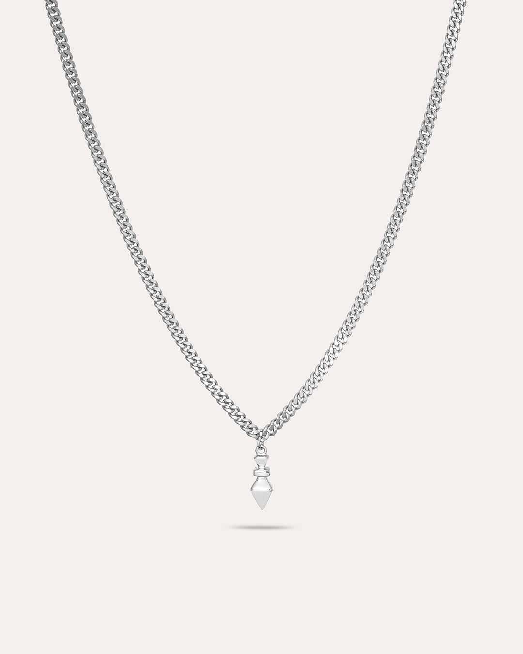 Arrow Chunky silverhalsband By Sofia Wistam