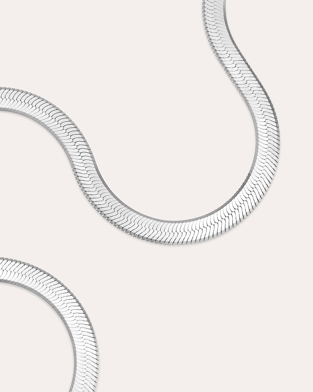 Big Waves Silverhalsband By Sofia Wistam