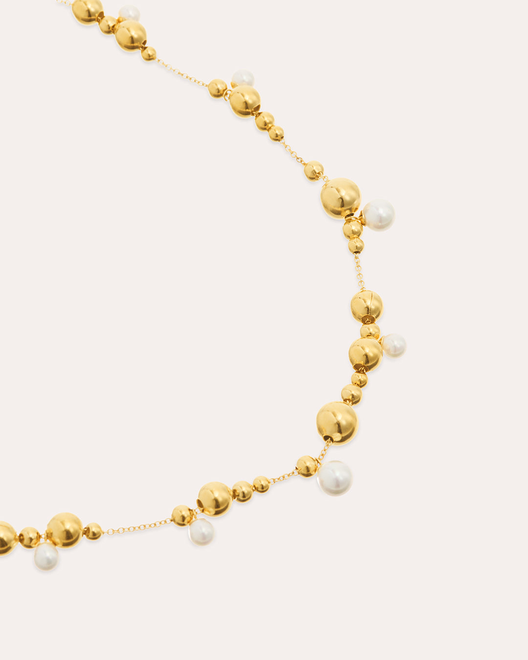 Bubbles Pearl Guldhalsband By Sofia Wistam