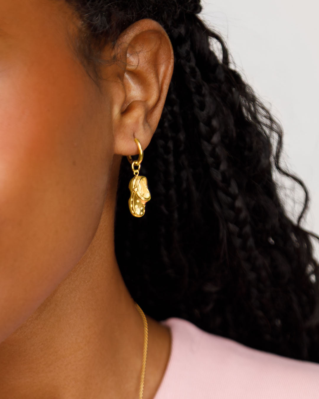 Shoe la la Comfy - Guldhoops