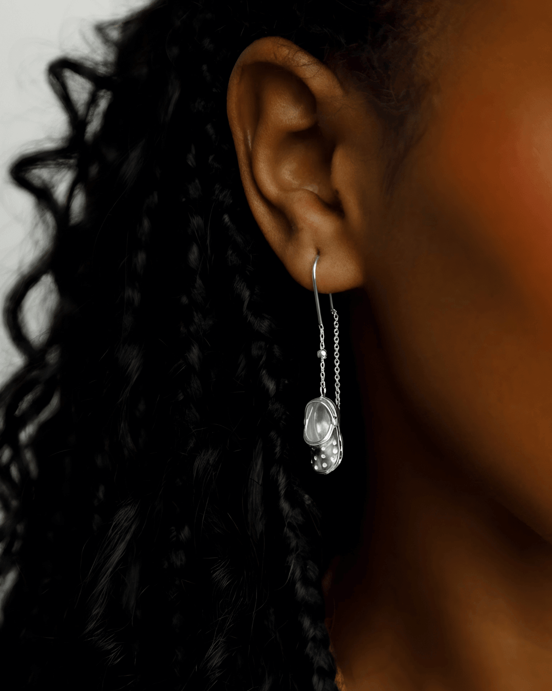 Shoe la la Comfy - Silverörhängen