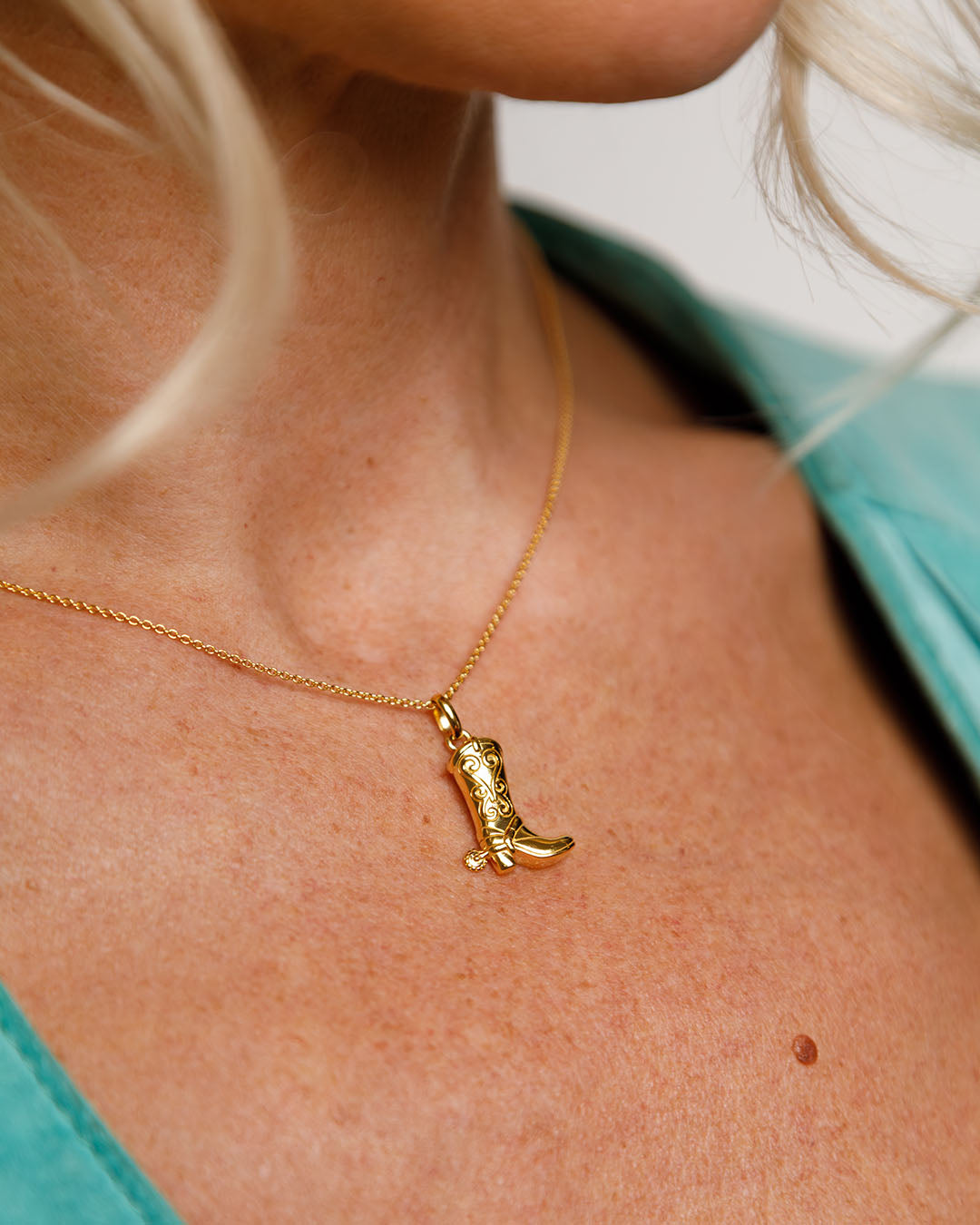 Shoe la la Cowgirl - Guldhalsband