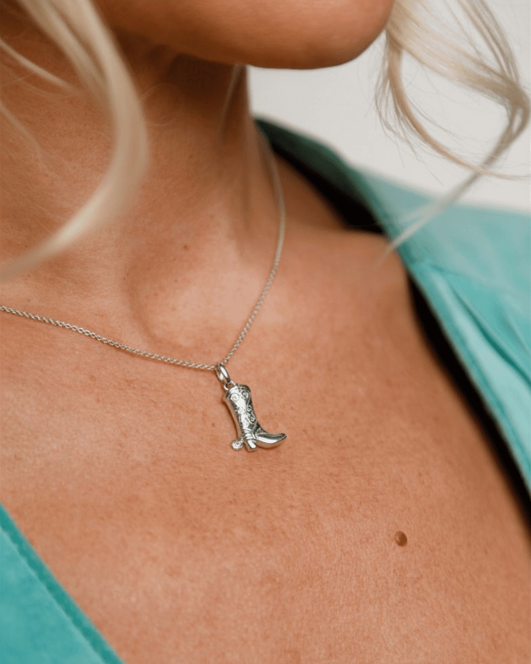 Shoe la la Cowgirl - Silverhalsband