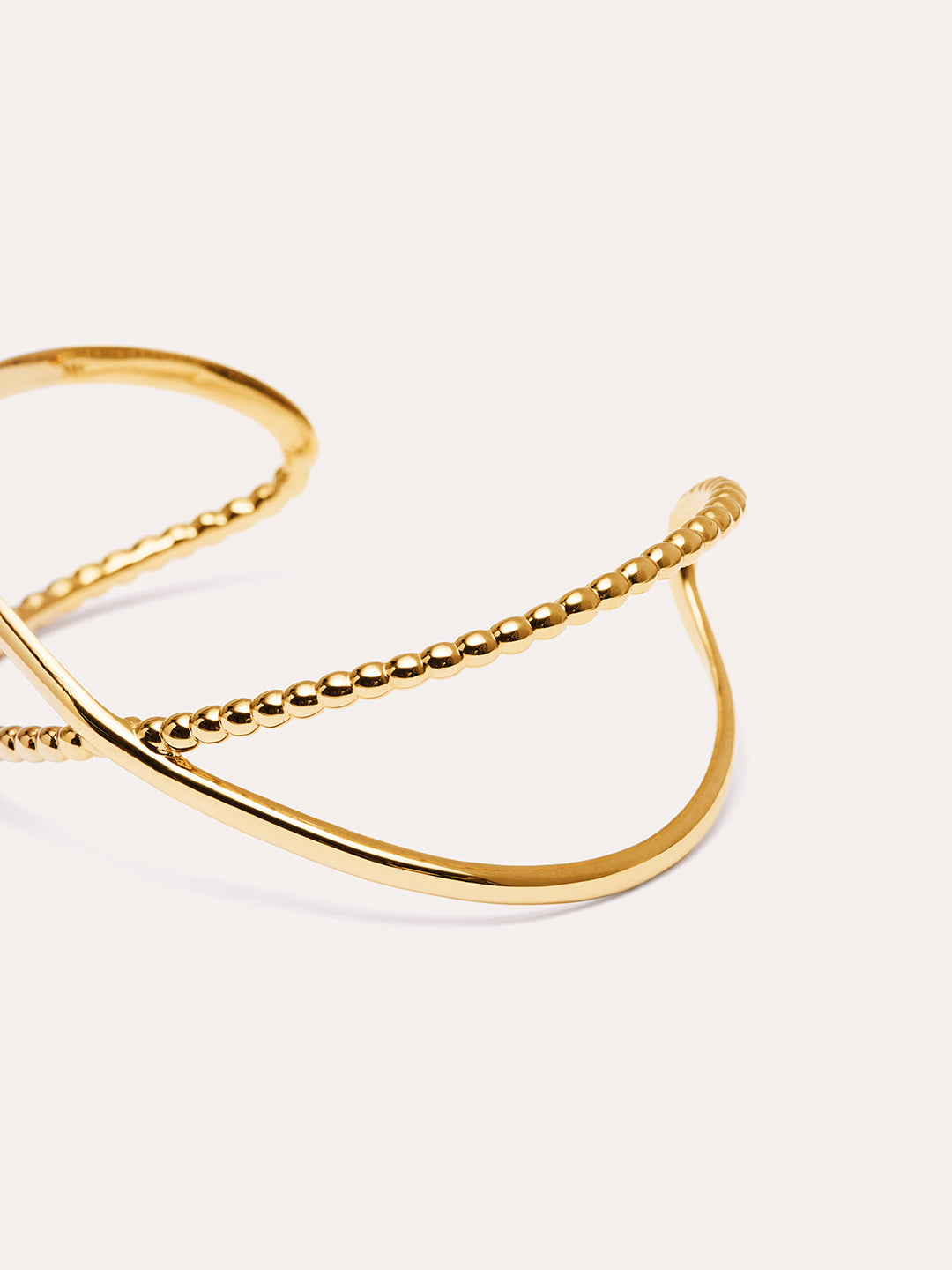 Criss Cross Guldarmband By Sofia Wistam