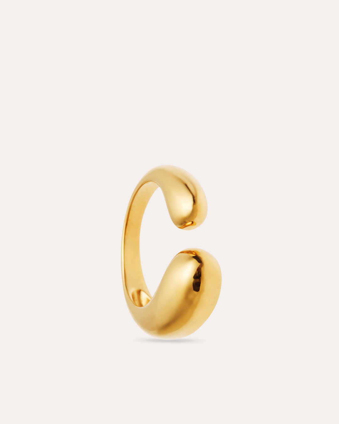 Curves Guldring By Sofia Wistam