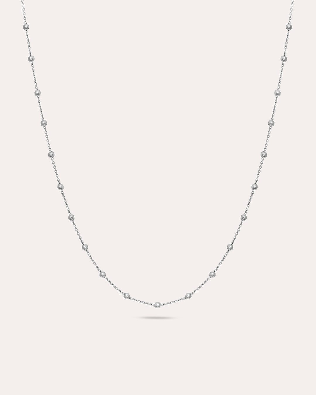 Flow Silverhalsband By Sofia Wistam