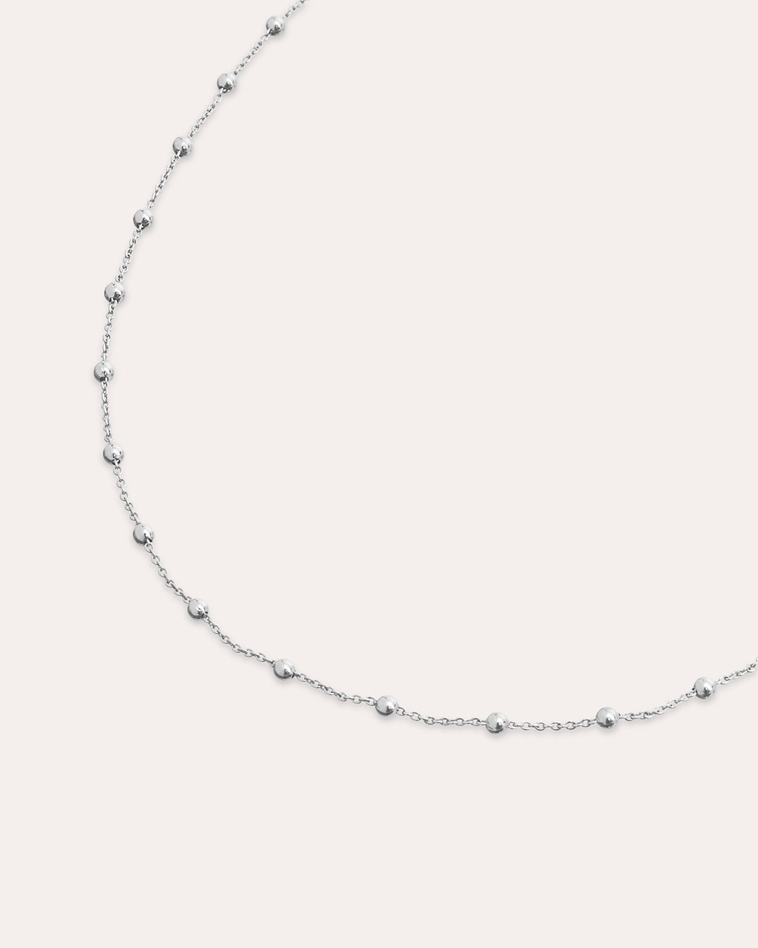 Flow Silverhalsband By Sofia Wistam