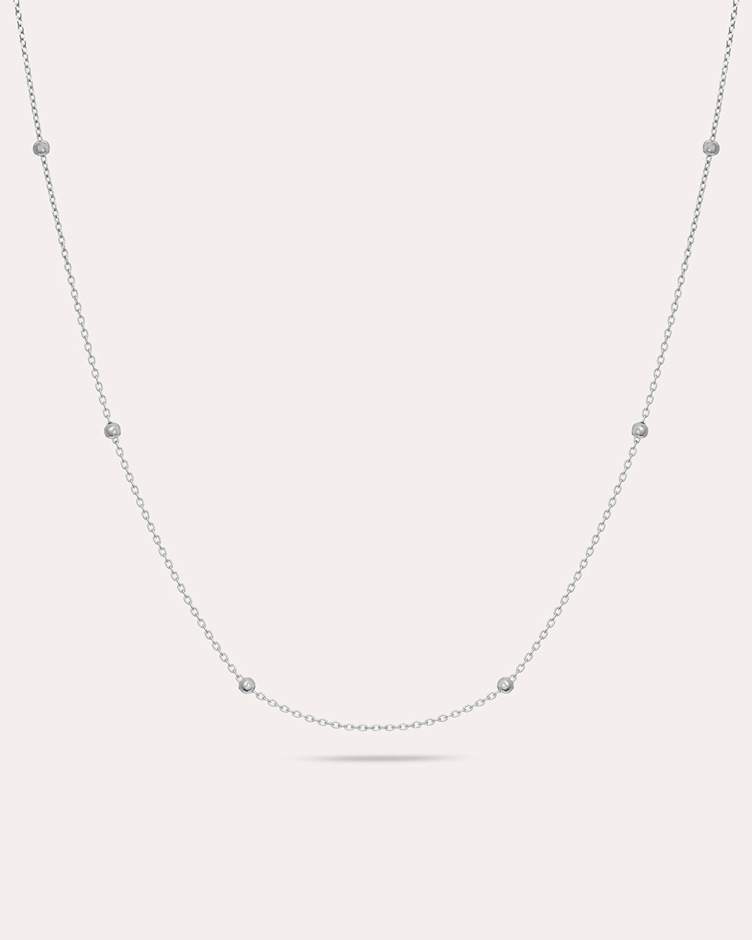 Flow Wide Silverhalsband By Sofia Wistam