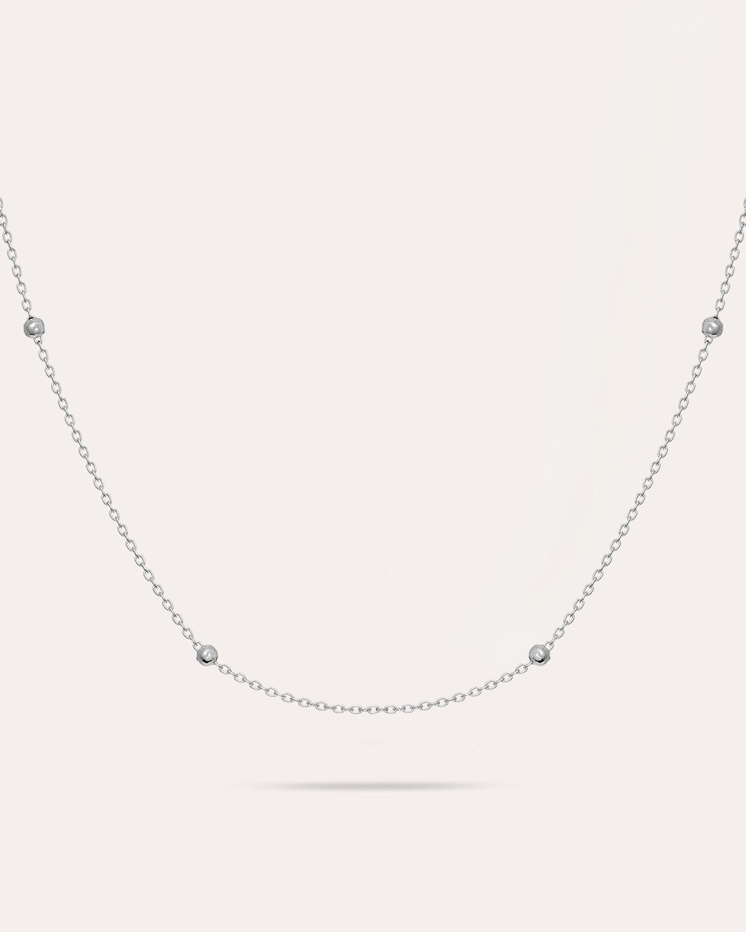 Flow Wide -Silverhalsband