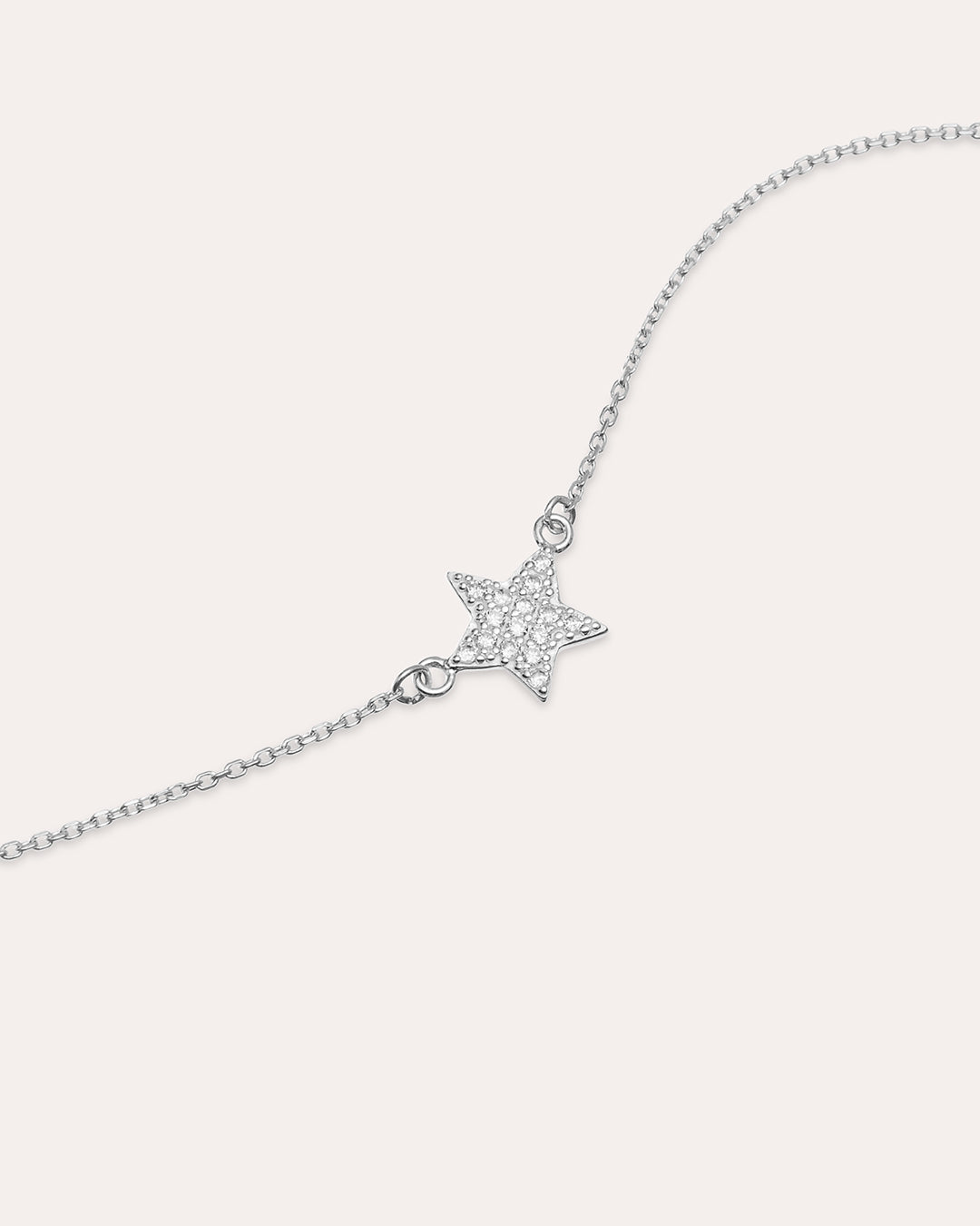 Glam: Sparkle of Love - Silver necklace