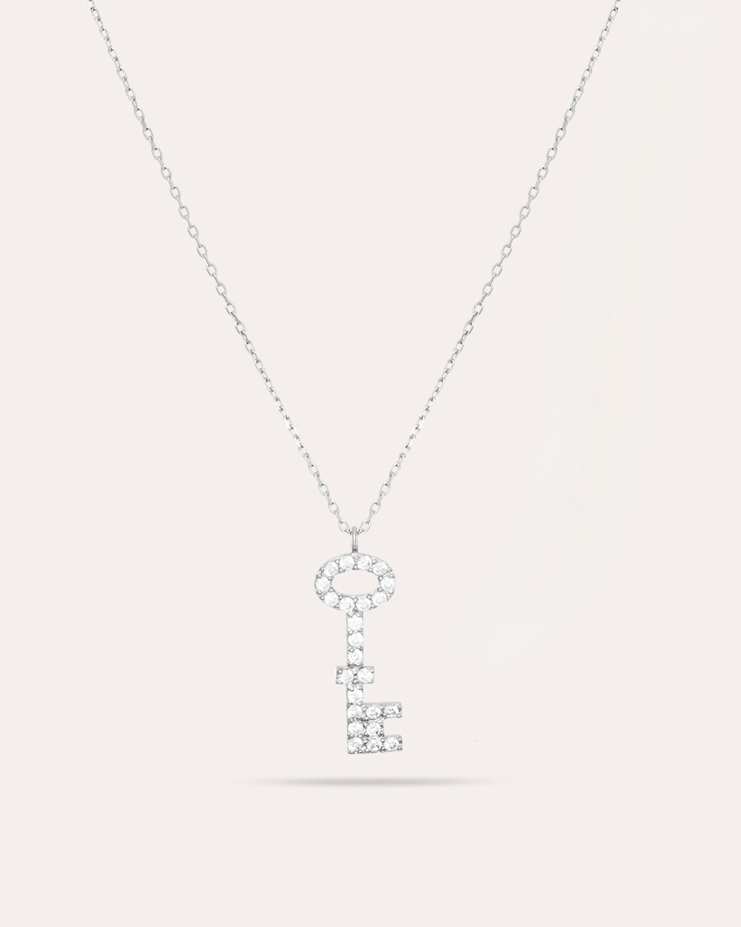 Glam: Key To Your Heart - Silverhalsband