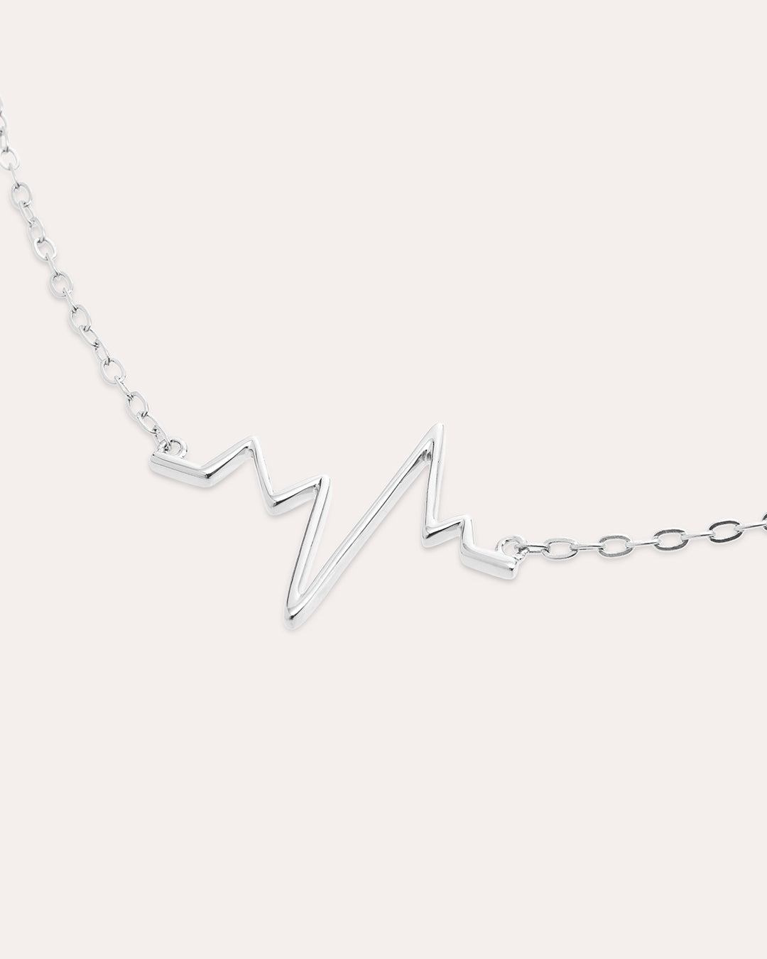 Heartbeat Silverhalsband By Sofia Wistam