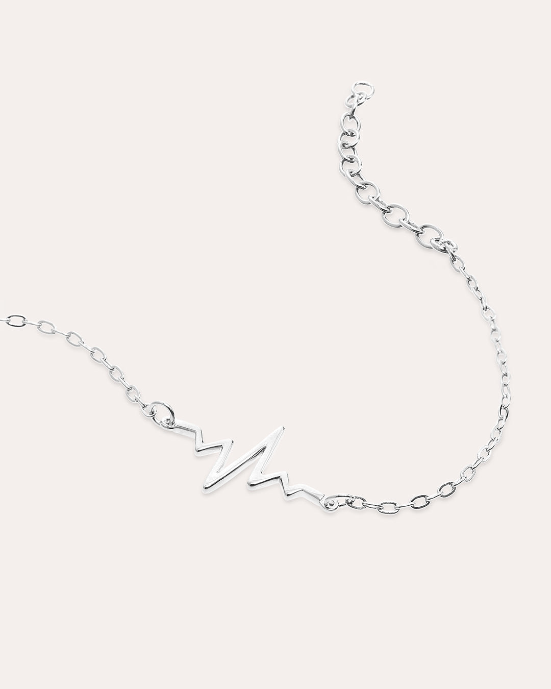 Heartbeat Silverarmband By Sofia Wistam