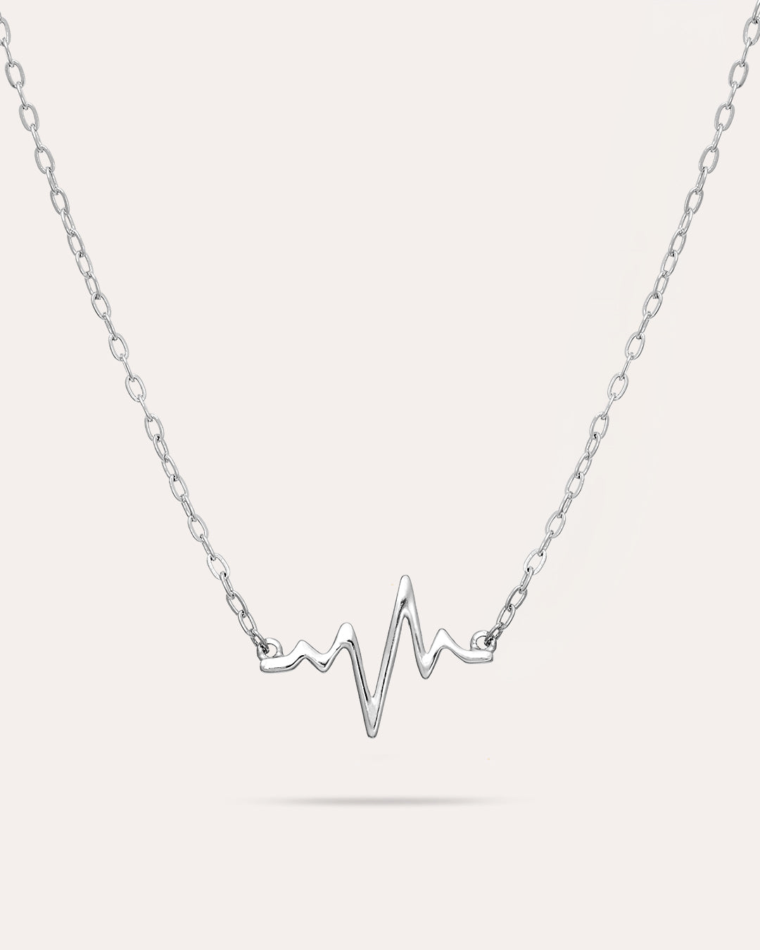 Heartbeat Mini - Silverhalsband