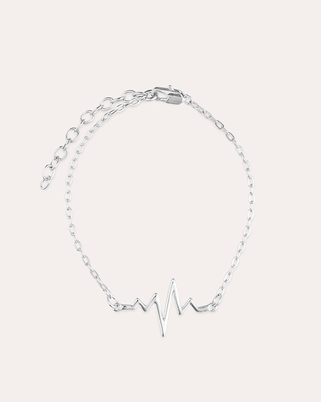 Heartbeat Silverarmband By Sofia Wistam