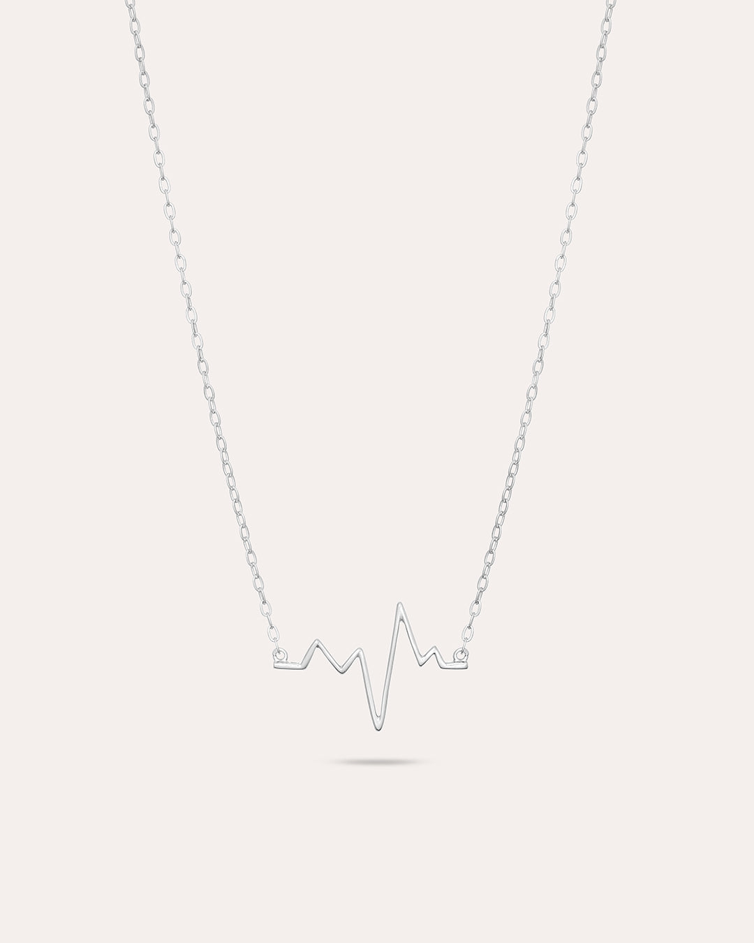 Heartbeat Silverhalsband By Sofia Wistam