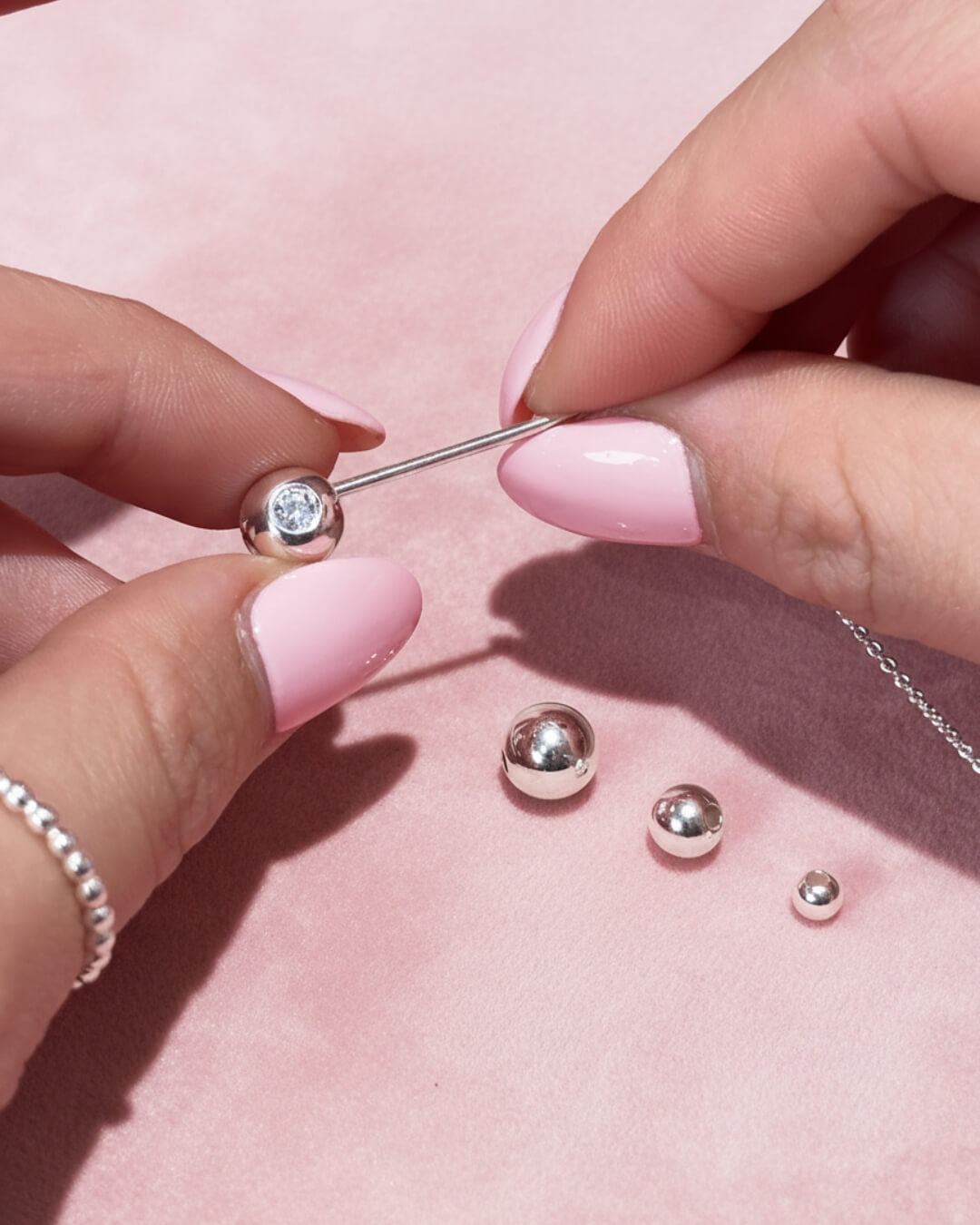 Family - Silverhalsband (med 3 gen.)