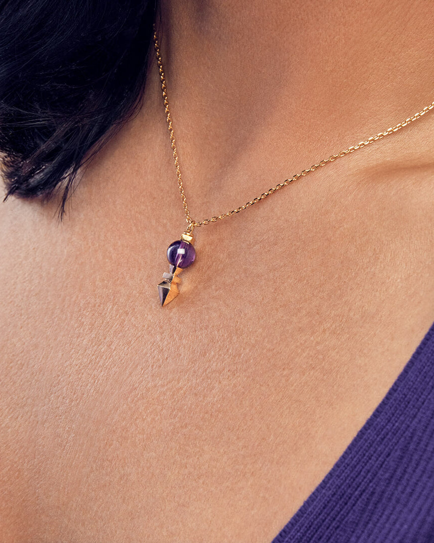 Karma Styrka Guldhalsband By Sofia Wistam