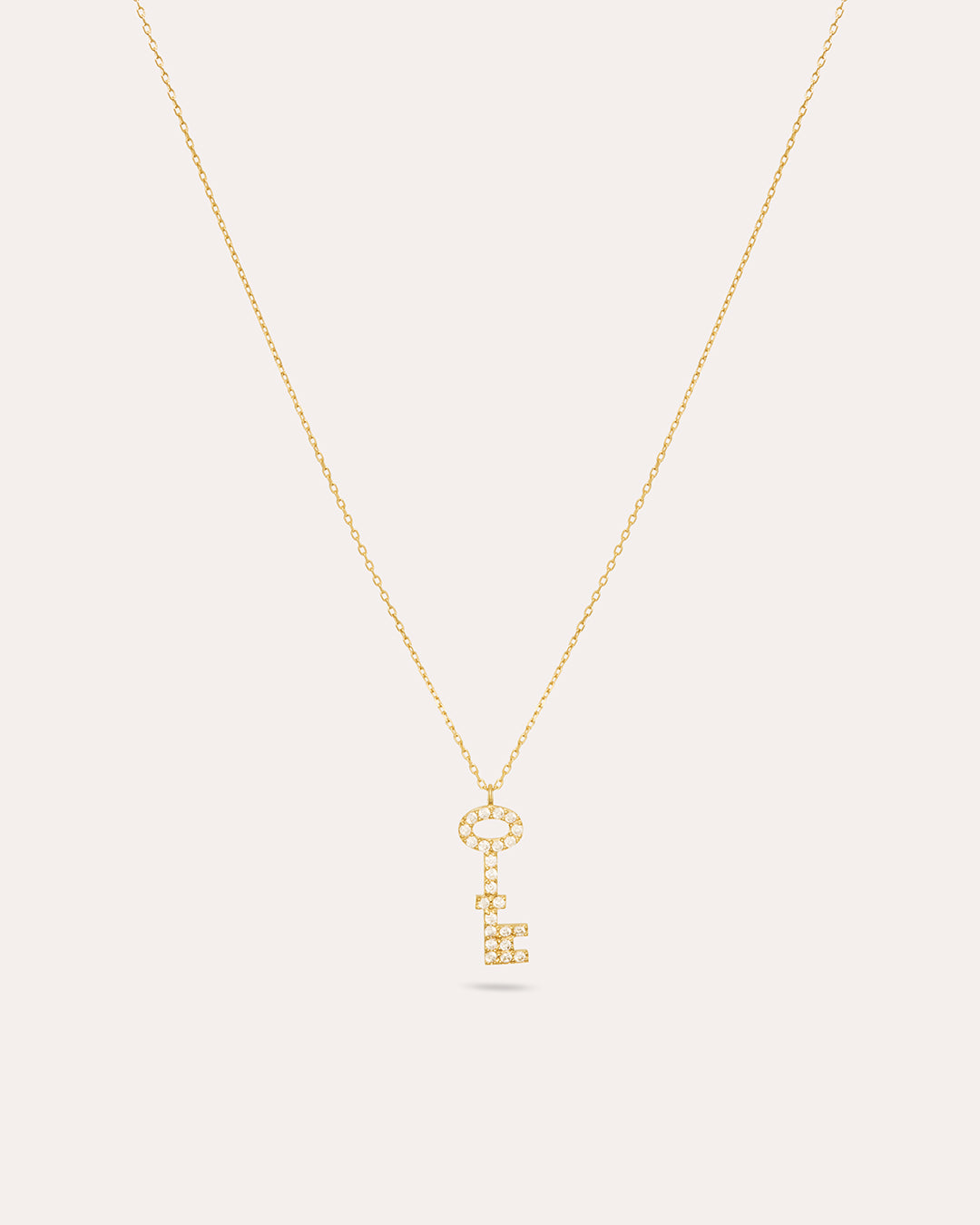 Glam key To Your Heart Guldhalsband By Sofia Wistam