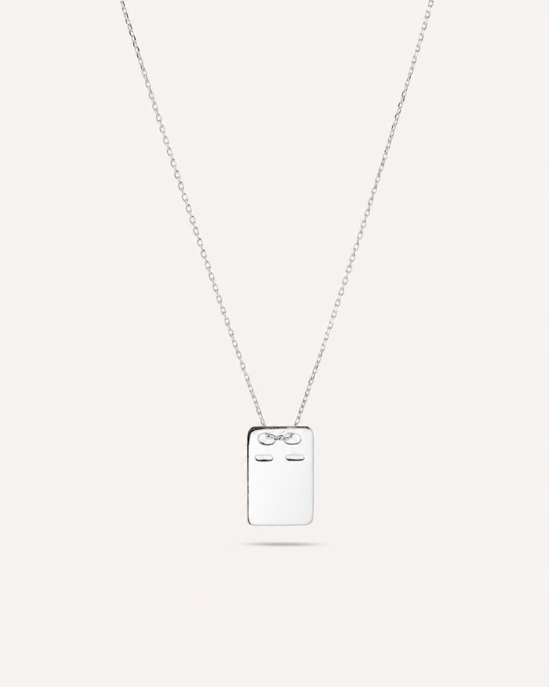 Me ID - Silverhalsband