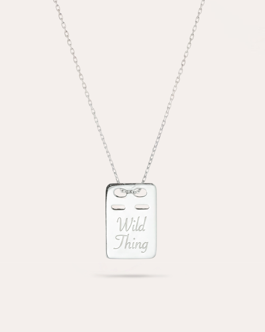 Me ID: Wild Thing - Silverhalsband