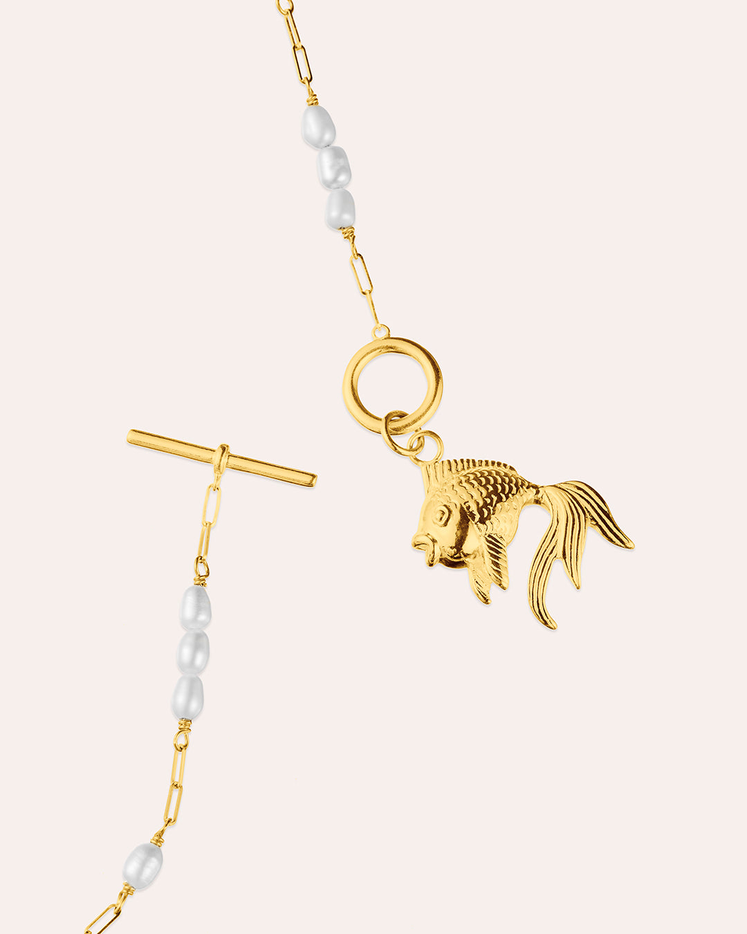Ocean Muse Goldfish Pearl - Guldhalsband