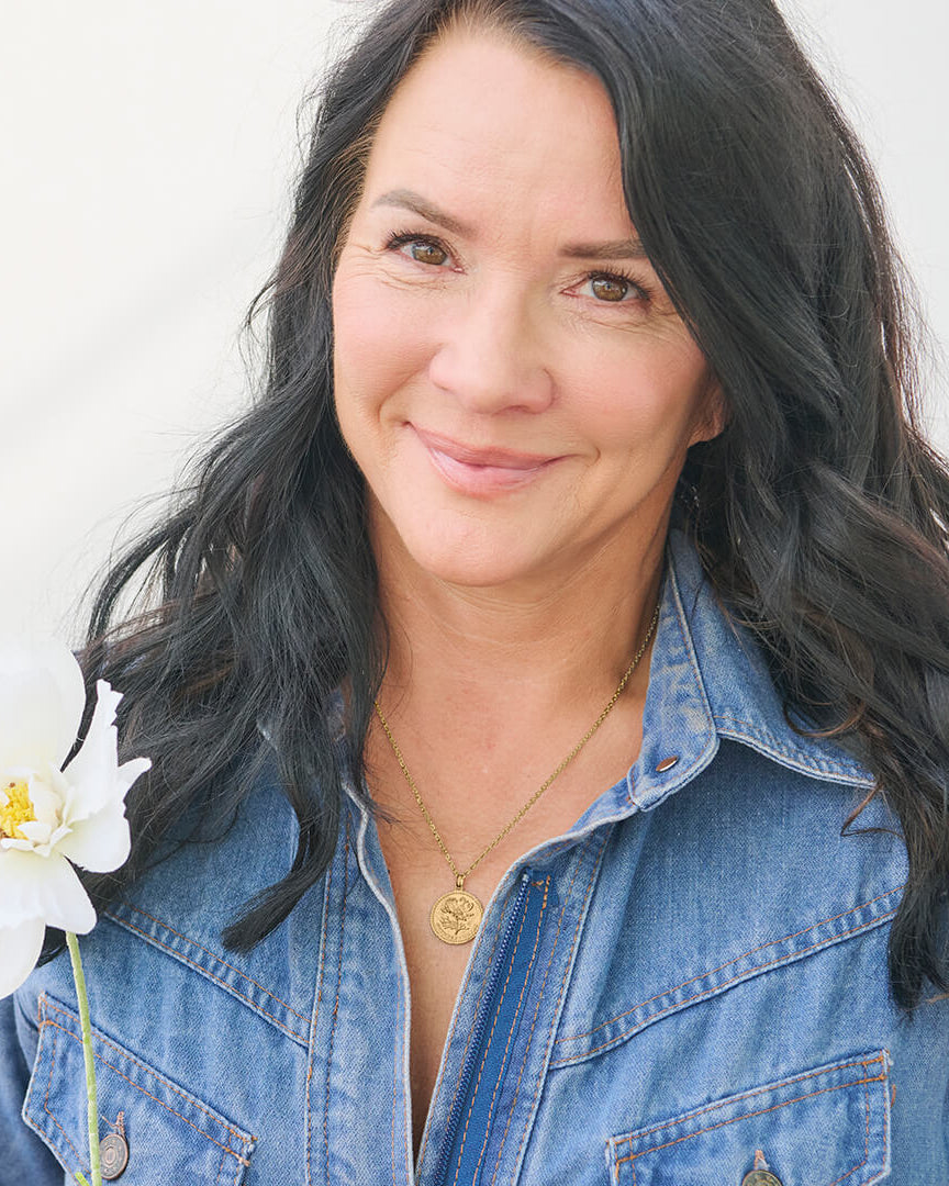 Månadsblomma Oktober Guldhalsband By Sofia Wistam