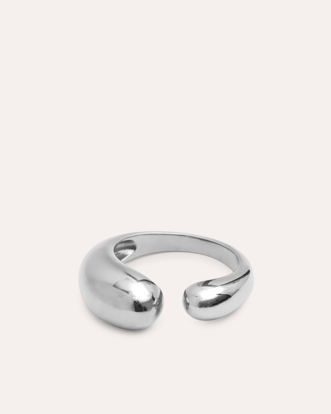 Curves - Silver ring