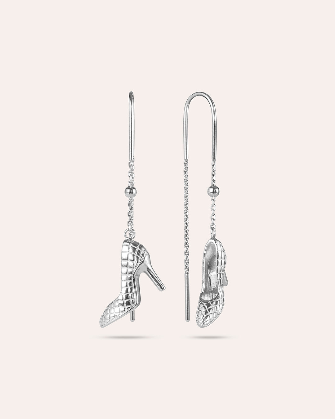 Shoe la la Posh - Silverörhängen