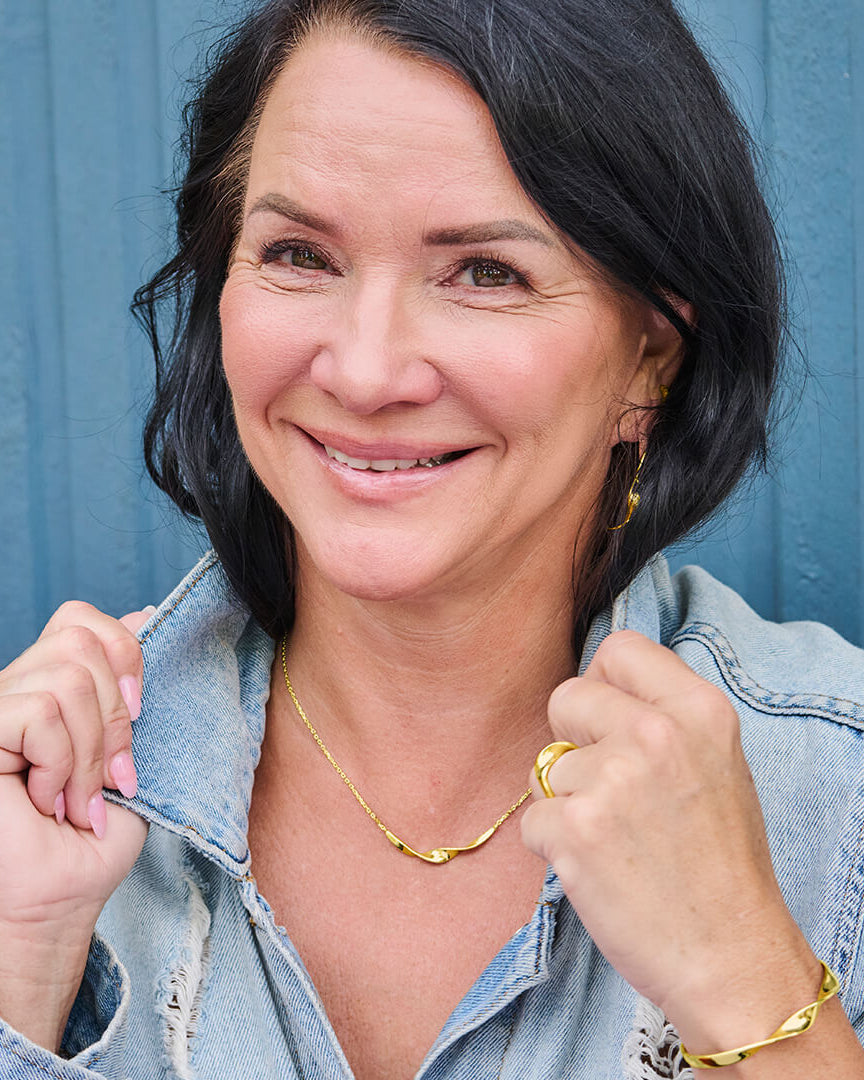 Twirl Guldhalsband By Sofia Wistam