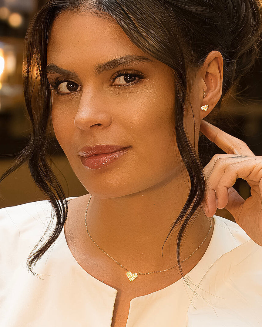 Glam Sparkle Of Love Guldhalsband By Sofia Wistam