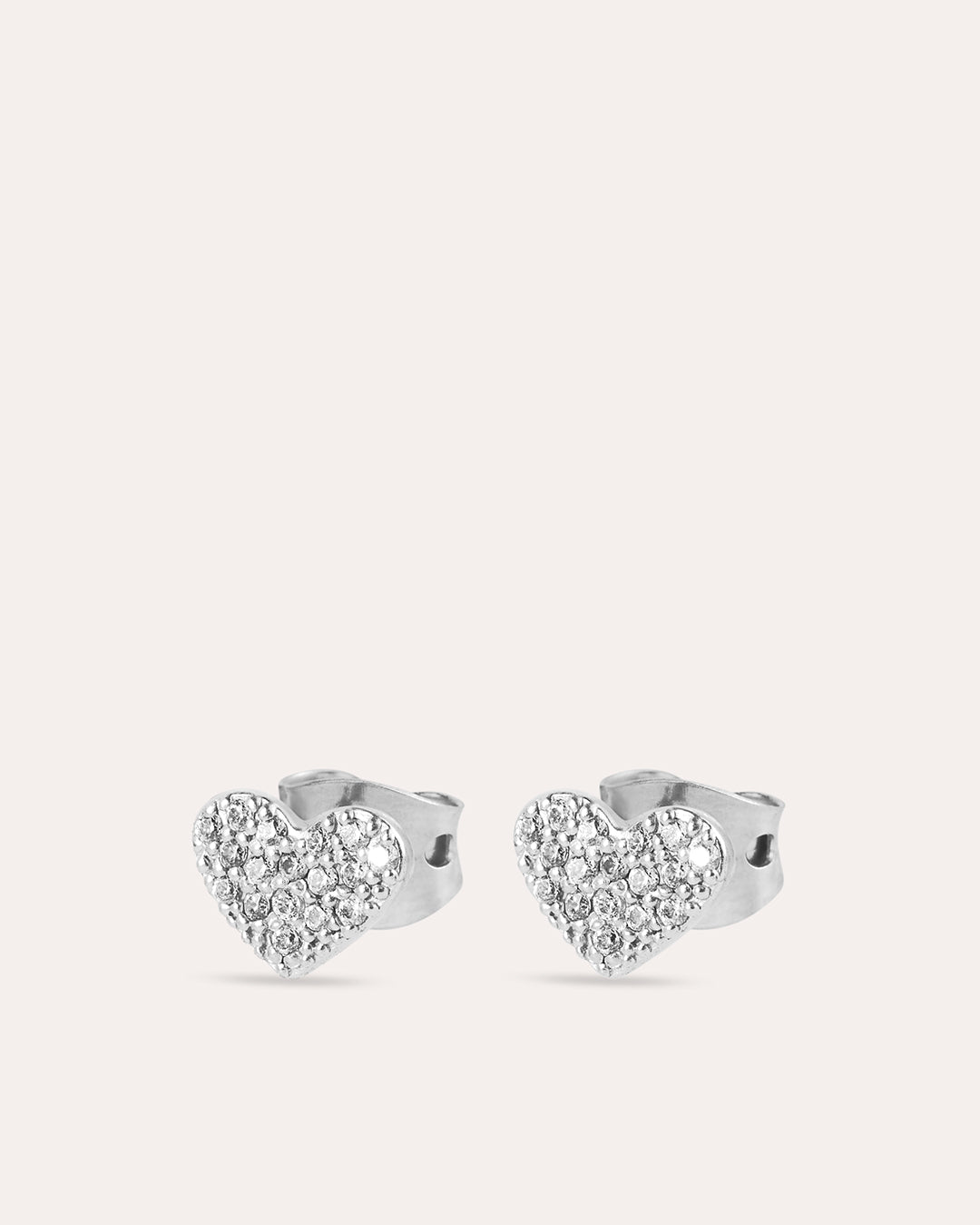 Glam Sparkle Of Love Silverörhänge By Sofia Wistam