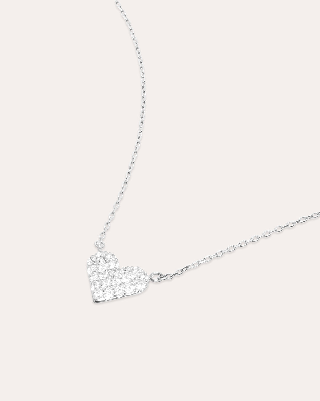 Glam Sparkle Of Love Silverhalsband By Sofia Wistam