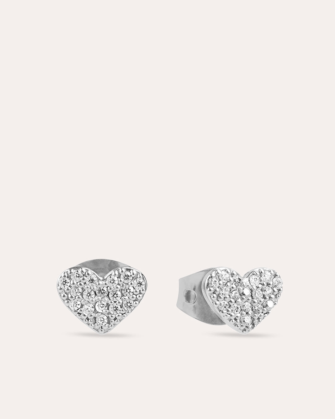 Glam Sparkle Of Love Silverörhänge By Sofia Wistam