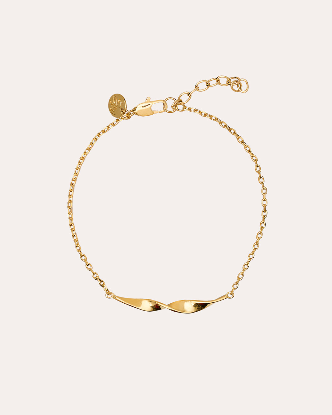 Twirl - Guldarmband Mini
