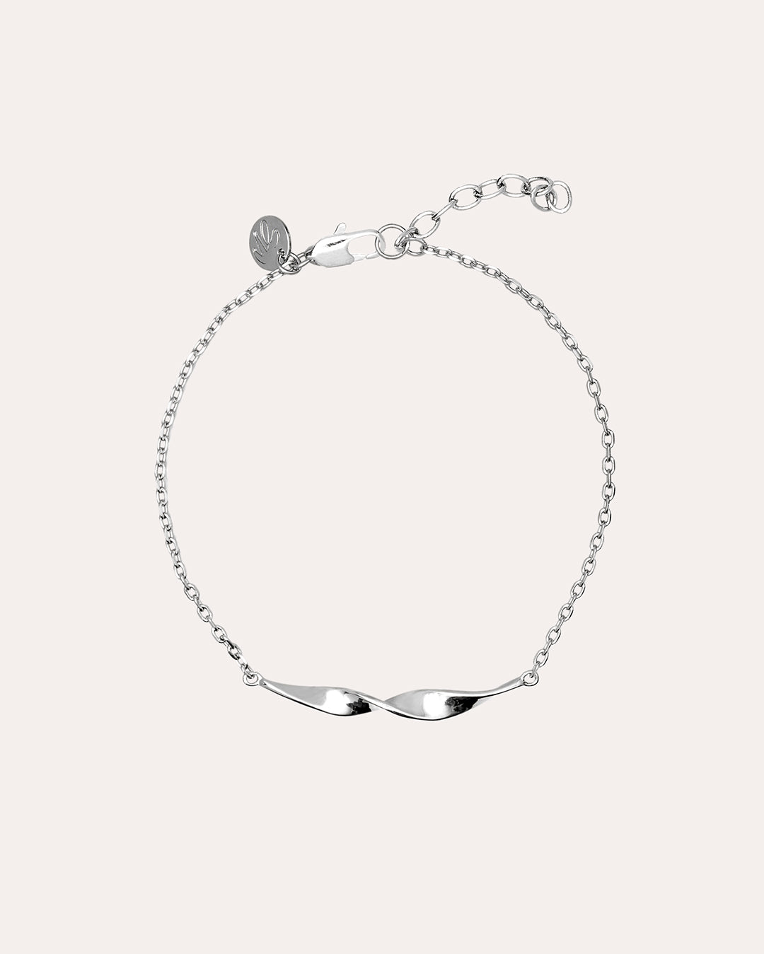 Twirl - Silverarmband Mini