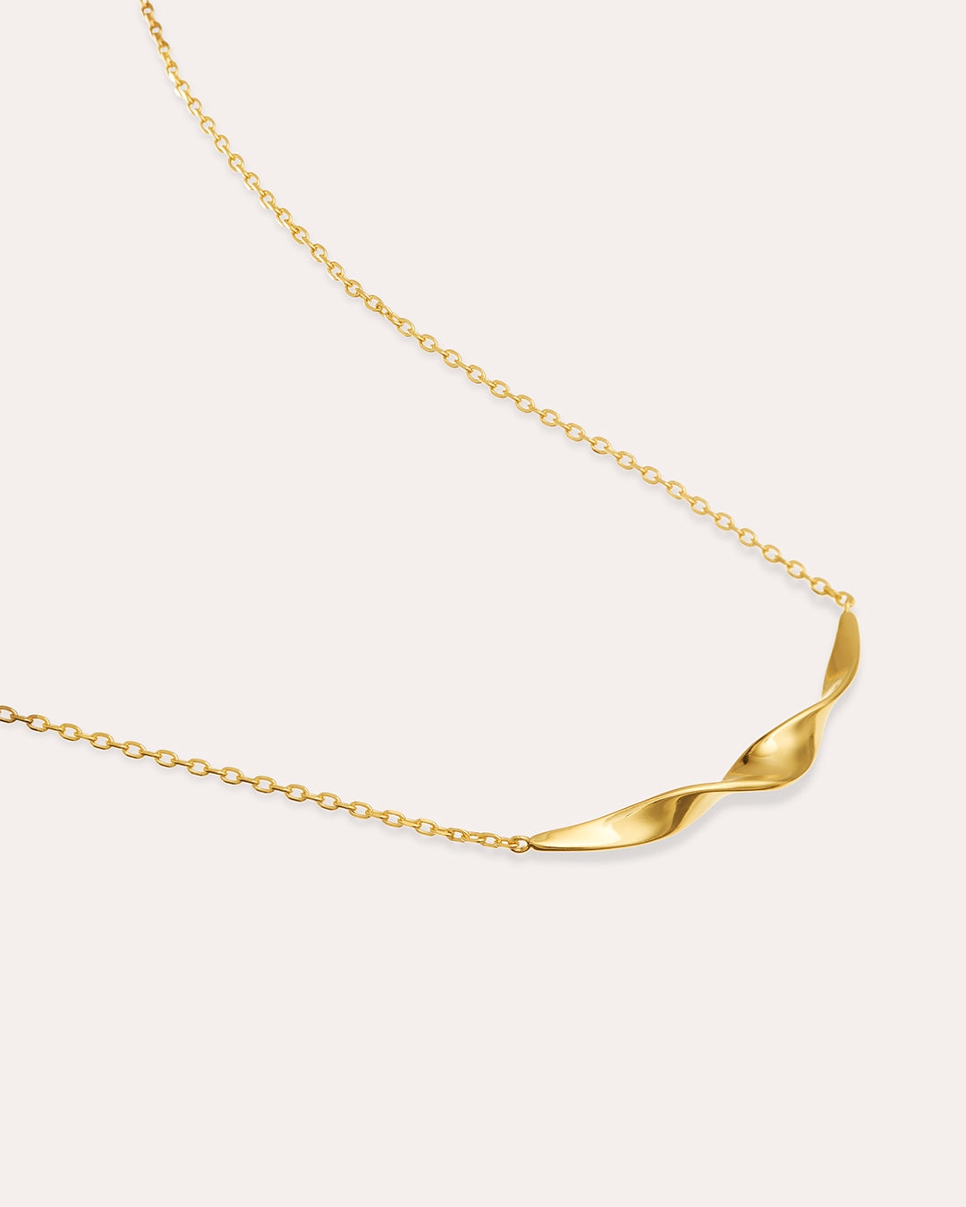 Twirl Guldhalsband By Sofia Wistam