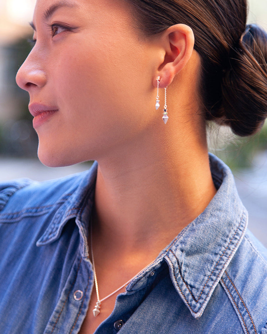 Arrow silverhalsband By Sofia Wistam