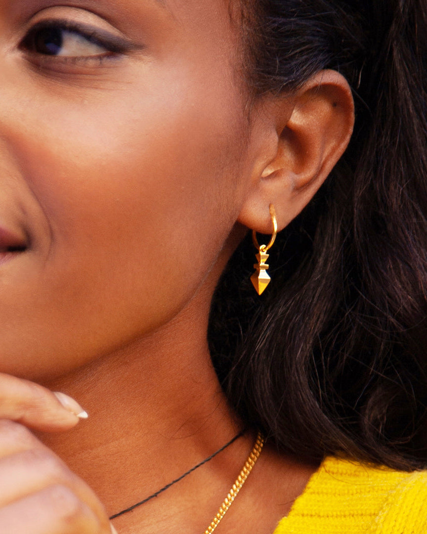 Arrow Ring Guldörhängen By Sofia Wistam