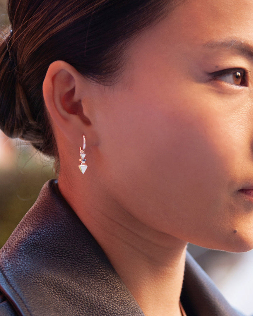 Arrow Ring Silverörhängen By Sofia Wistam