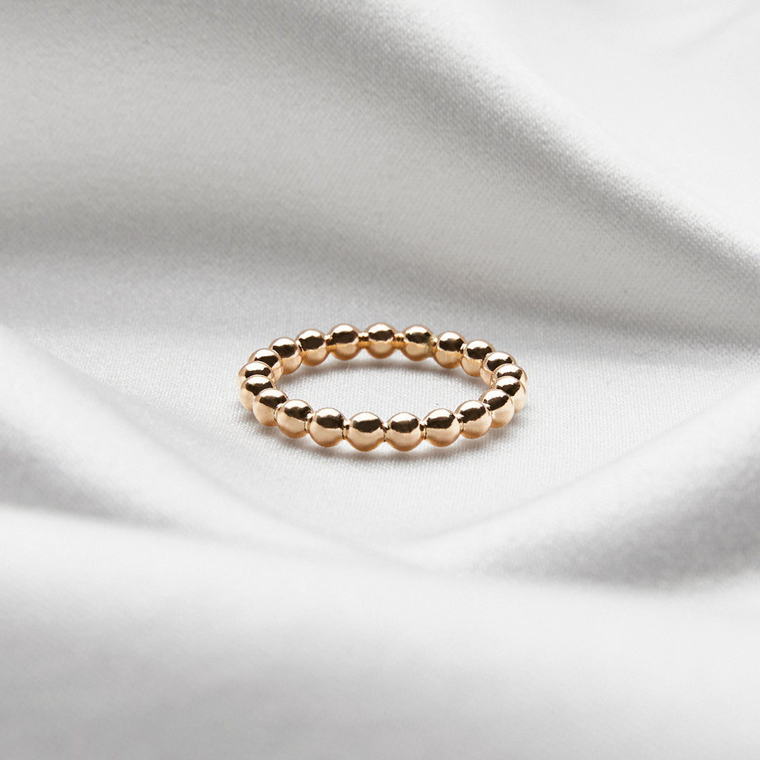 Flow Heavy Guldring By Sofia Wistam