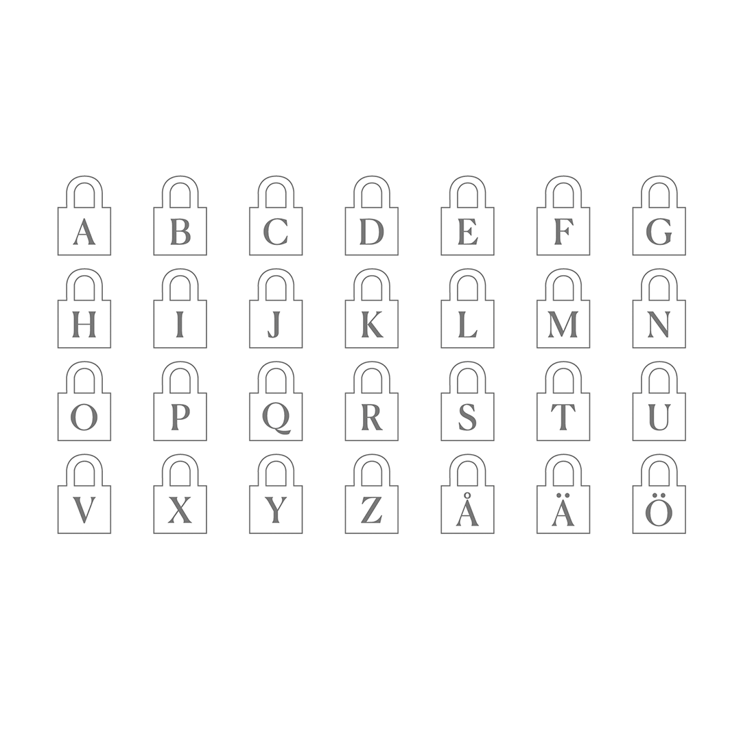 The Lock Of Love Silverhalsband By Sofia Wistam