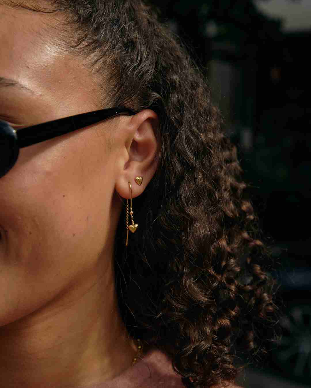 Love Actually - Guldörhängen Mini