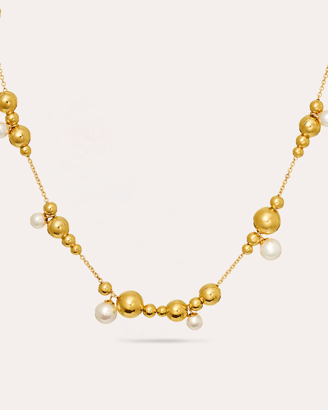 Bubbles Pearl - Guldhalsband