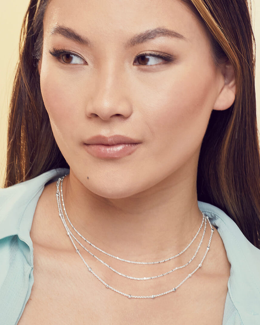 Flow - Silver Necklace