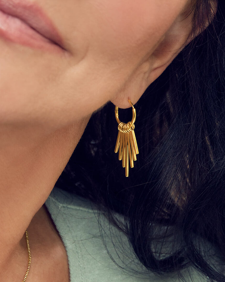 Dreams - Gold earrings