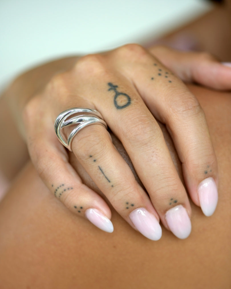 Förälskad - Silverring