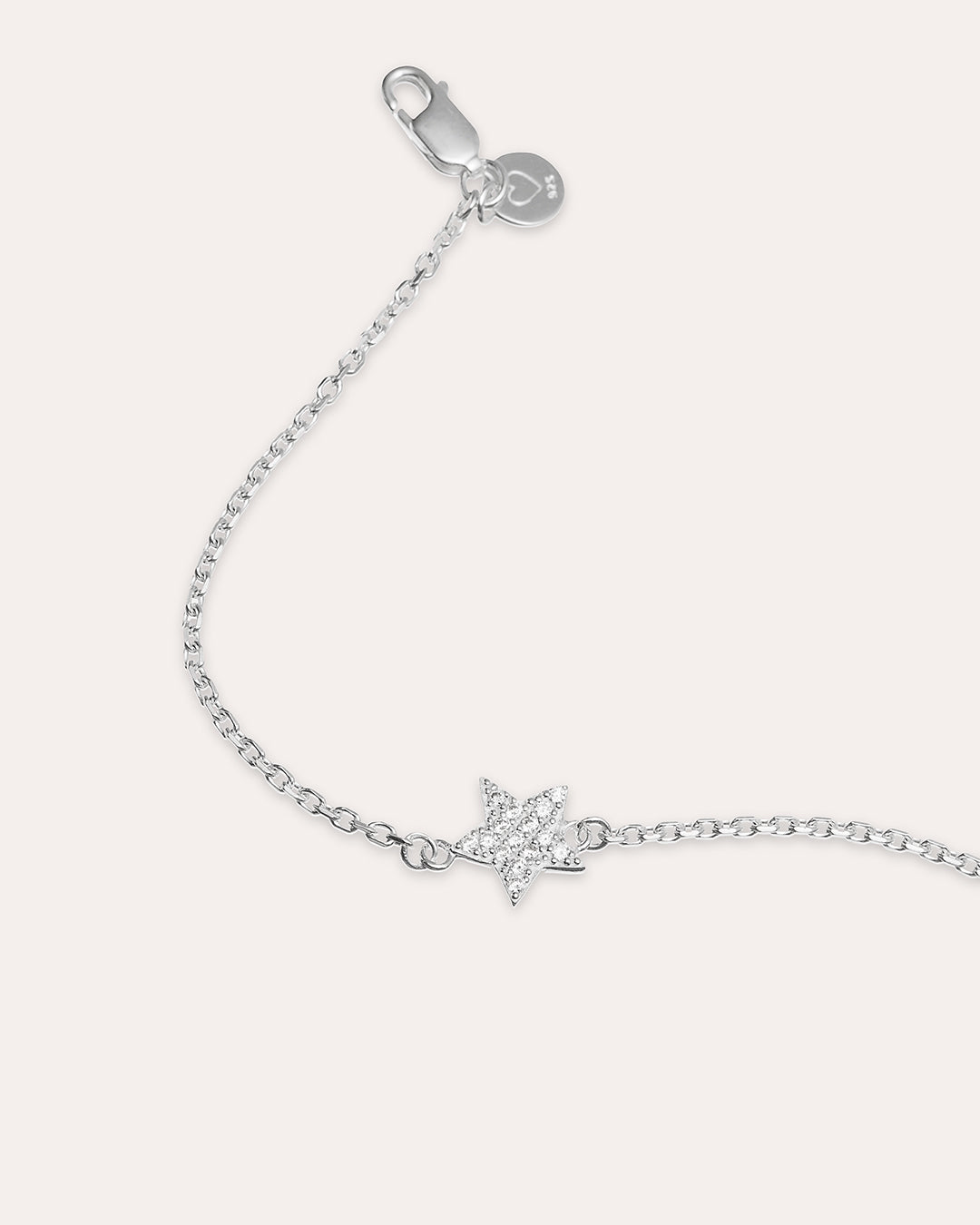 Glam: Star - Silverarmband