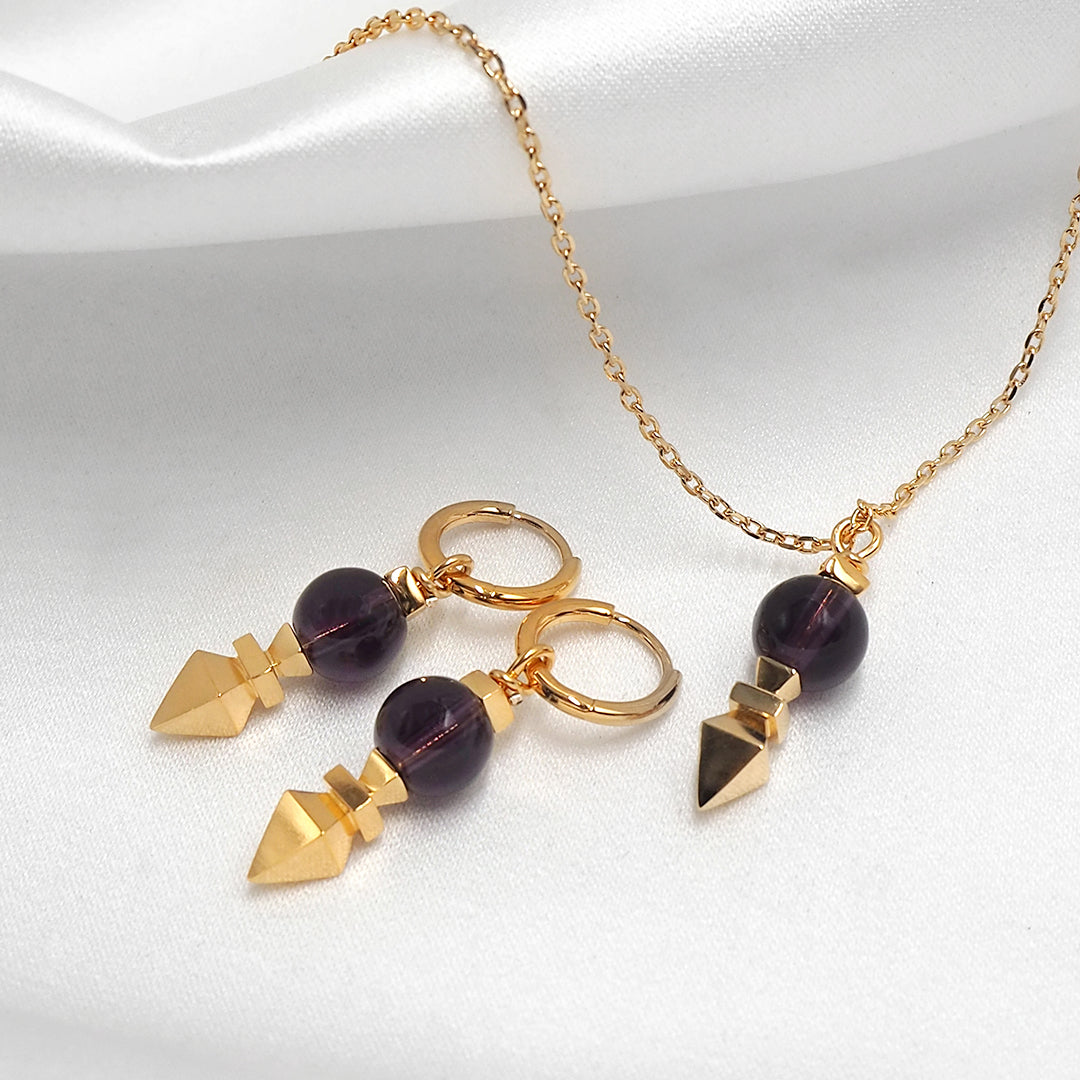 Karma Strength - Gold Earrings