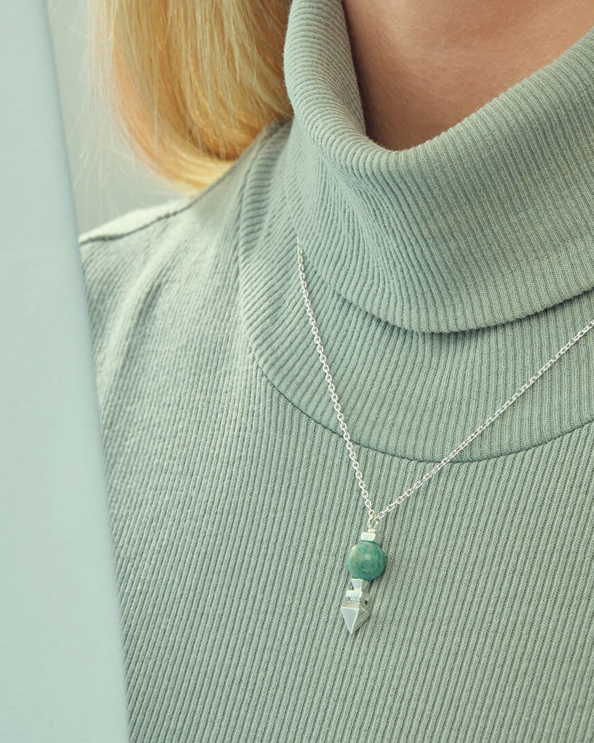 Karma Harmony - Silver Necklace
